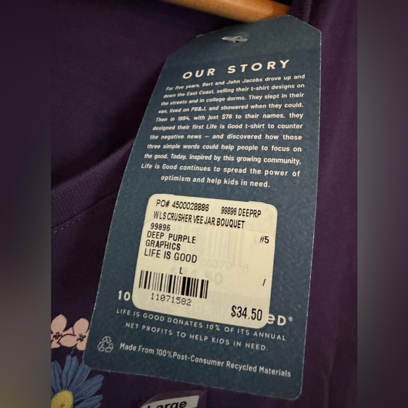 Life is Good Mason Jar Long Sleeve - Picture 4 of 4